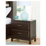 Ashley Vanmore Two Drawer Night Stand