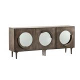 $1,589 Hillcrest Taupe Mango Wood 78" Sideboard