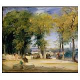 View Near Rouen ca. 1825 by Richard P. Bonington