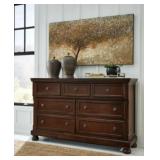 Porter Traditional Cherry Dresser Base