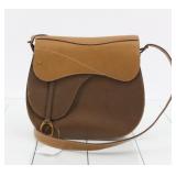 Gucci Horsebit Saddle Leather Shoulder Bag