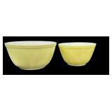 Pair Pyrex Mixing Bowls