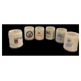 (6) German Beer Steins
