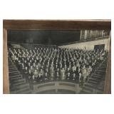 1960 Graduation Class, Cow Print & Xtra Frame