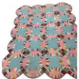 Double Wedding Ring Quilt