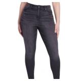 (2) Pair Size 14 Stretch High Ruse Curvy Skinny