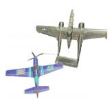 Model Airplanes Northrop Black Widow & P-51