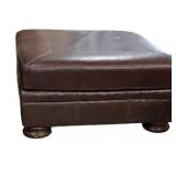 Huge Baseball Stitched Ottoman (Showroom Scuffed)