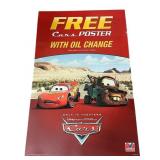Advertising Poster Valvoline Oil & CARS