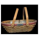 Longaberger Lined Christmas Basket