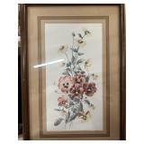 Framed Floral Print