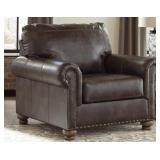 Ashley Nircovo 46-in Club Chair w/ Nailhead Trim