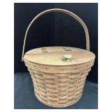 Longaberger Sewing/Yarn Basket