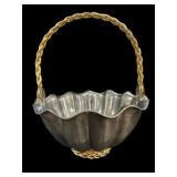 Silver & Gold Basket