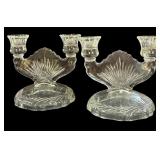Pair Sunburst Double Candlesticks