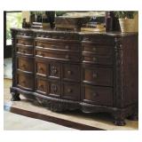 Millennium North Shore Marble 74" Dresser Base