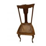 Cain Seat Oak Chair