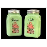 Jadeite Salt & Pepper