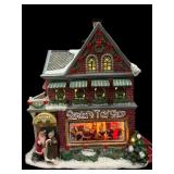 St Nicholas Square Lighted & Musical Toy Shop