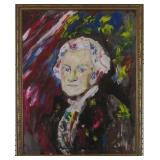 George Washington Portrait Giclee by Anna S. Ray