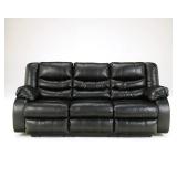 Ashley 95202 Linebacker Blk DBL REC Sofa