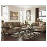 Ashley 319 Sofa & Loveseat - Pocket Coil Cushions