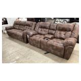 Simmons DBL REC Sofa & Love Seat