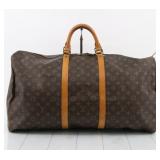 Louis Vuitton Monogram Keepall 60 Boston Bag