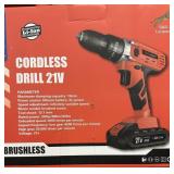21 Volt Cordless Drill Brushless