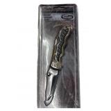 Camo Outdoor Lock Blade Knife Ky Cutlery Co