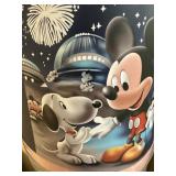 Mickey & Snoopy Throw
