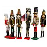 (6) 15 ï¿½ Nutcrackers RETAIL 48.00