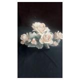 White Calico Rose by the American artist Georgia