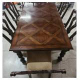 Country French Dining Table w 6 Chairs