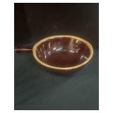 Old Vintage Brown Glaze Stoneware Individual