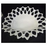 Milk Glass Bowl