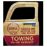 Metal Shell Towing Sign