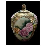 (2) Porcelain Lidded Jars