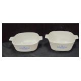Vintage Corning Ware Casserole Dishes With The