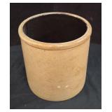 salt-glazed stoneware crock