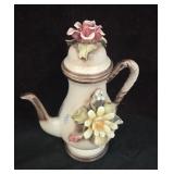 Vintage Capodimonte Porcelain Pot
