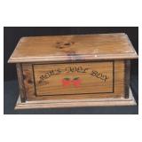 Wood Bread Box