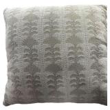 20 ï¿½ Square   Beige Jaguar Pillow (Retail 73.00)