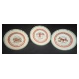3 Villeroy & Boch Festive Plates