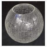 Crackle Glass Candy Bowl