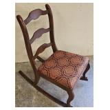 Ladder Back Rocking Chair