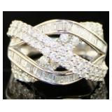 18kt Gold 3.00 ct Natural VS Diamond Ring