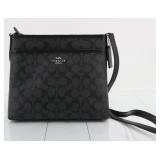 Coach Signature Leather Shoulder Bag