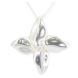Tiffany & Co, Silver Flower Motif Necklace