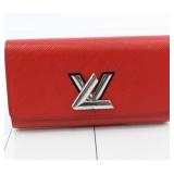 Louis Vuitton Epi Portefeuille Twist Long Wallet